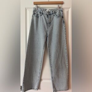 Hudson Jeans Light Wash NOA High Rise Straight Leg Women's Jeans